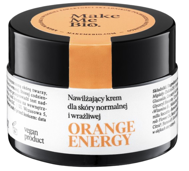 Make Me Bio Orange Energy nawilżający krem do skóry normalnej i wrażliwej 30ml