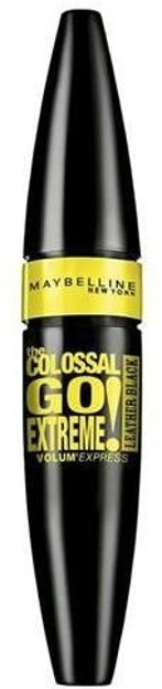 Maybelline Colossal Volum Go Extreme Leather Black - Tusz do rzęs nadający objętości Czarny 10 ml