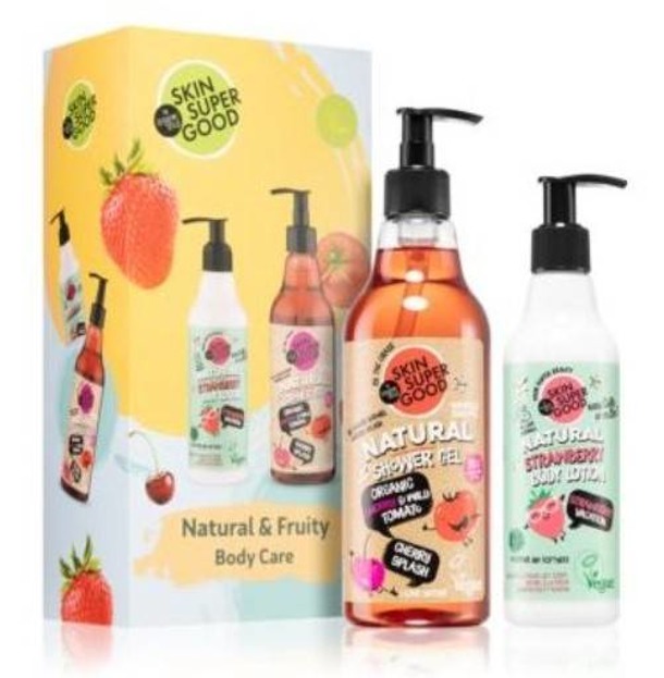 Organic Shop Natural&Fruity Body Care Zestaw prezentowy balsam do ciała 250ml + żel pod prysznic 500ml