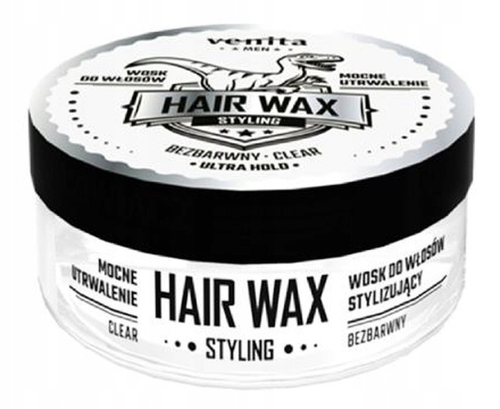 Venita Men Hair Wax Wosk do włosów stylizujący - bezbarwny 75g