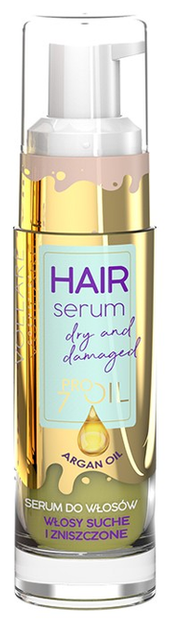 Vollare Hair Serum Dry and Damaged Pro 7 Oil Argan Oil serum do włosów włosy suche i zniszczone 30ml