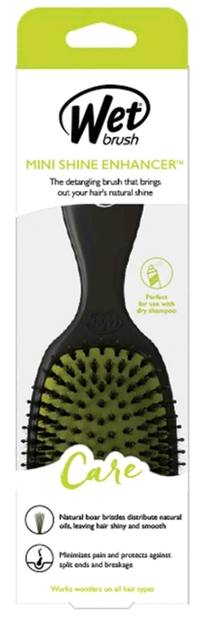 Wet Brush Mini Shine Enhancer Care szczotka do włosów Black BWR832s