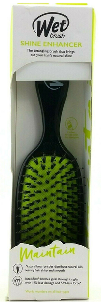 Wet Brush Shine Enhancer Care szczotka do włosów Black BWR833