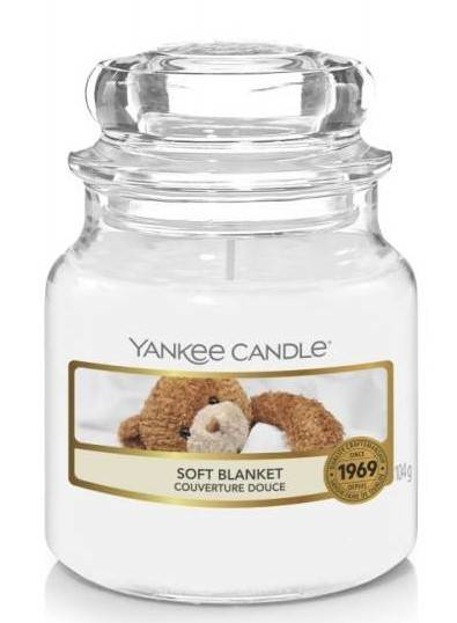 Yankee Candle Słoik mały Soft blanket 104g