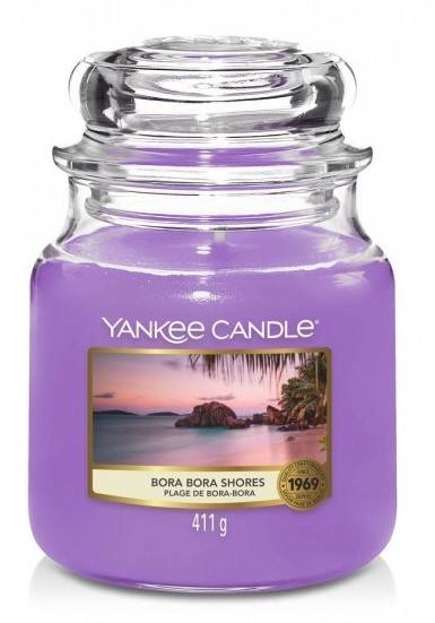 Yankee Candle świeca słoik średni Bora Bora Shores 411g