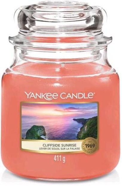 Yankee Candle świeca zapachowy słoik średni Cliffsiede Sunrise 411g